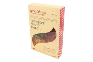 Паста овощной микс Феттуччине Spravzhnya к/у 250г