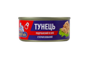 Тунец измельченный в масле WellFish ж/б 160г