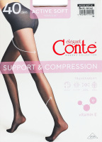 Колготки жіночі Conte elegant Active soft 40den 5 bronz
