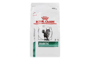 Корм д/дорослих котів Diabetic при цукровому діабеті сухий 400г Royal Canin