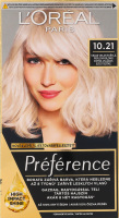 Фарба для волосся стійка Preference №10.21 L'Oreal Paris 1шт