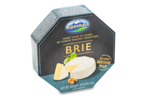 Сыр 50% мягкий зрелый Brie Alpenhain к/у 125г