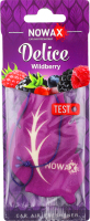 Ароматизатор д/авто Деліс Вайлдберрі целюлозний NX00089 Новакс