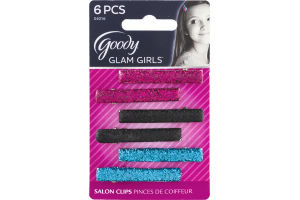 Goody Glam Girls Salon Clips - 6 CT