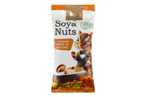 Насіння сої смажене зі смаком грибів та сметани Helianthus м/у 50г