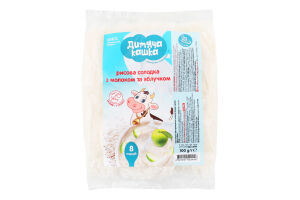 Каша для детей от 3лет быстрого приготовления Рисовая сладкая с молоком и яблочком ДПК Вайз м/у 100г