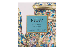 Чай чорний байховий Earl Grey Newby в/с к/у 100г