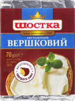 Сыр плавленный 38% Сливочный Шостка м/у 70г