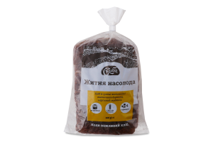 Хлеб нарезной из смеси ржаной и пшеничной муки Ржаное наслаждение Скиба м/у 400г