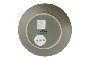 Тарілка столова зелена кераміка d27см №10-141-060 Афіна Nava 1шт