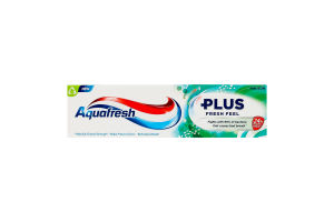 Паста зубна з фтором Відчутна свіжість Плюс Aquafresh 75мл