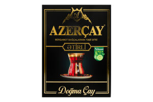 Чай чорний з ароматом бергамоту Azercay к/у 225г