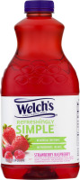 Welch's Refreshingly Simple Juice Strawberry Raspberry