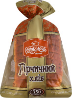 Хлеб нарезной из пшеничной муки формовой Горчичный Рум'янець м/у 350г