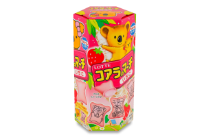 Печиво Koala's March з начинкою зі смаком полуниці