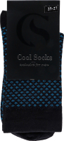 Носки муж Cool Socks 50411 классика чер/гол р25-27