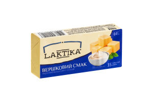 Продукт сырный 35% молокосодержащий плавленый Сливочный вкус Laktika м/у 64г