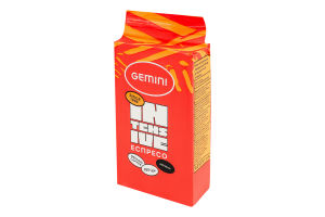 Кава натуральна смажена мелена Еспресо Intensive Gemini 1ґ в/у 250г
