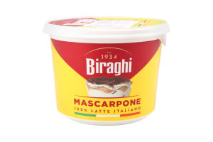 Сир Маскарпоне 50% 500г Biraghi
