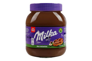 Паста ореховая из фундука с добавлением какао Milka с/б 740г