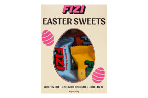 Набор конфет с подсластителями Easter sweets Fizi к/у 10х17г