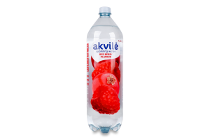 Вода минеральная слабогазированная со вкусом красных ягод Akvile п/бут 1.5л