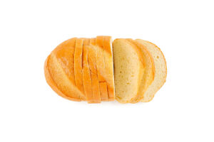 Батон половинка в нарізці Звичайний Цар хліб м/у 250г