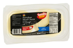 Ahold Natural Sliced Cheese Provolone - 44 CT