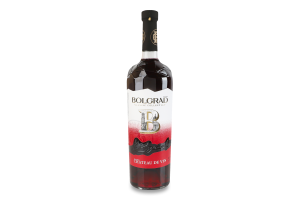 Напиток винный 0.75л 10% красный полусладкий ароматизированный Шато де Вин Bolgrad бут