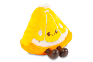 Іграшка м'яка для дітей від 3років №99031 Апельсинчик Фруктові друзі-половинки Fyyvalur 1шт