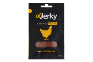 Курятина в'ялена Фієста OбJerky м/у 25г