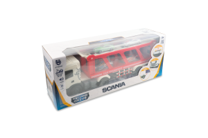 Набір ігровий Автоперевізник з машинами світло/звук 45*13см Scania TechnoDrive