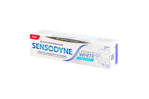 Паста зубна з фтором Захист емалі Вдосконалене вибілювання Sensodyne 75мл