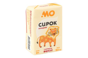 Сирок 8% солодкий з ароматом ванілі Молочний острів м/у 90г