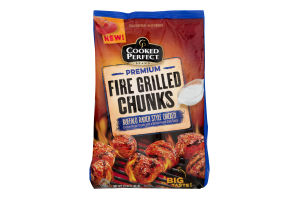 Cooked Perfect Fire Grilled Chunks Buffalo Ranch Style Chicken