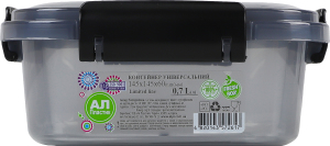 Контейнер универсальный квадратный 0.7л 145х145х60мм Limited line Ал-Пластик 1шт