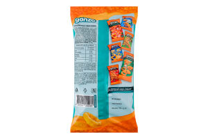 Кольца кукурузные со вкусом кальмара Gonzo м/у 150г