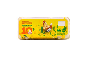 Яйця курячі харчові столові С0 Київська 10 Від доброї курки к/у 10шт