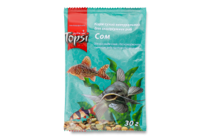 Корм д/акваріумних риб Сом 30г Топсі