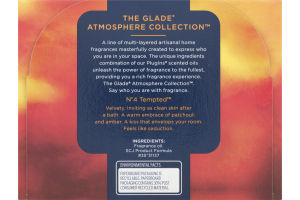 Glade Atmosphere Collection Patchouli Amber Plugins Scented Oil Refills - 2 CT