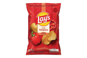 Чипсы картофельные Паприка Lay's м/у 120г