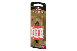 Kiwi Outdoor 72" Shoelace Pair Leather Tan