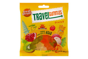 Конфеты Wawel Travel Gummies Asia с фрукт вкус