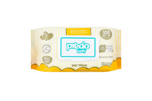 Серветки вологі Predo дит. 100 шт. W-100 И116 (Тур