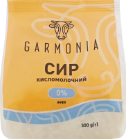 Сир кисломолочний 0% нежирний Garmonia м/у 300г