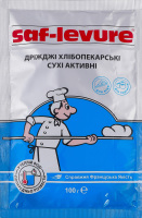Дрожжи сухие хлебопекарные активные Saf-Levure м/у 100г