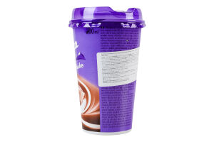 Коктейль молочний 1.1% ультрапастеризований Шейк зі смаком шоколаду Milka ст 200мл