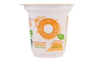 Ряженка 4% органическая термостатная Organic Milk ст 250г