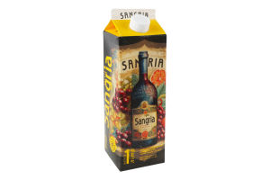 Напій винний 1л 6-6.9% білий напівсолодкий слабоалкогольний Sangria Salute т/п