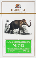 Чай травяной ароматизированный №742 Гармония медовой липы Teahouse к/у 15х2.5г